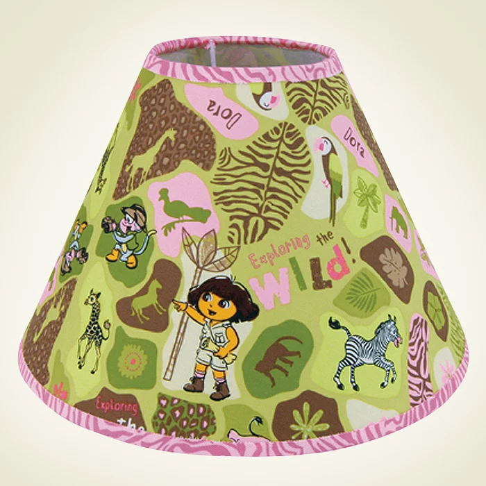 Trend Lab Nickelodeon Dora the Explorer Exploring the Wild Lamp Shade