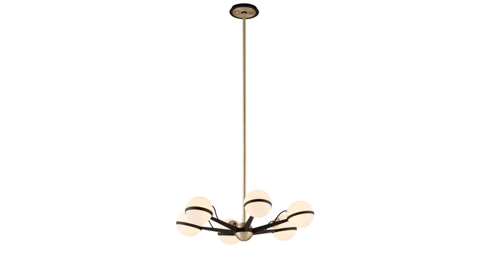 Troy Lighting Ace 6 Light Chandelier