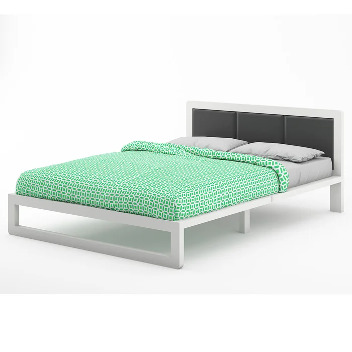 Tulip Soren Double Bed in White