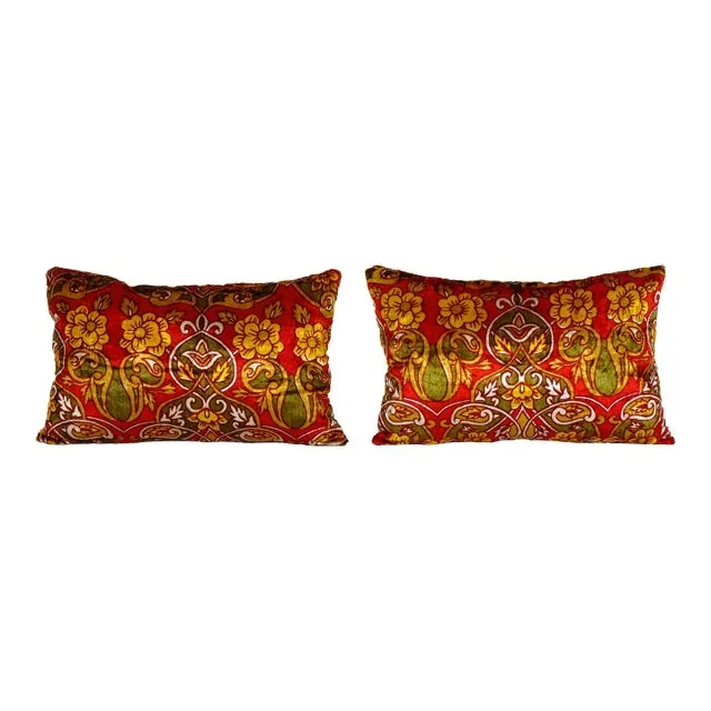Turkish Velvet Pillow Cover – a Pair