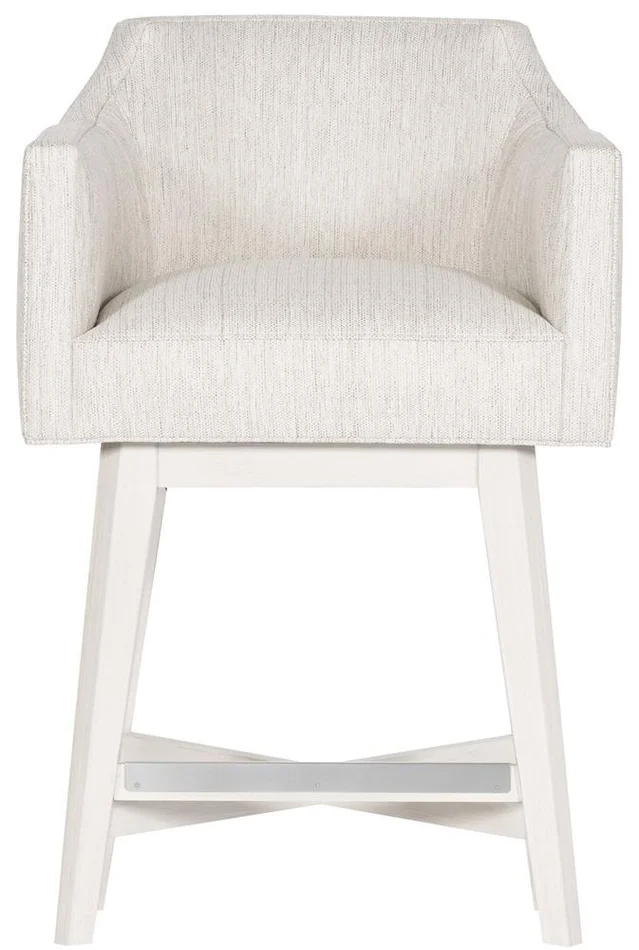 Vanguard Furniture – MIY Stocked Dining Stocked Performance Ian Counter Stool – Retro/Brushed Nickel – T4V69-CS