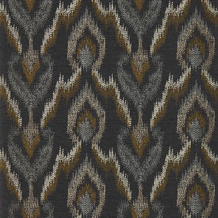 Velluto Wallpaper – Noir – Clarke & Clarke