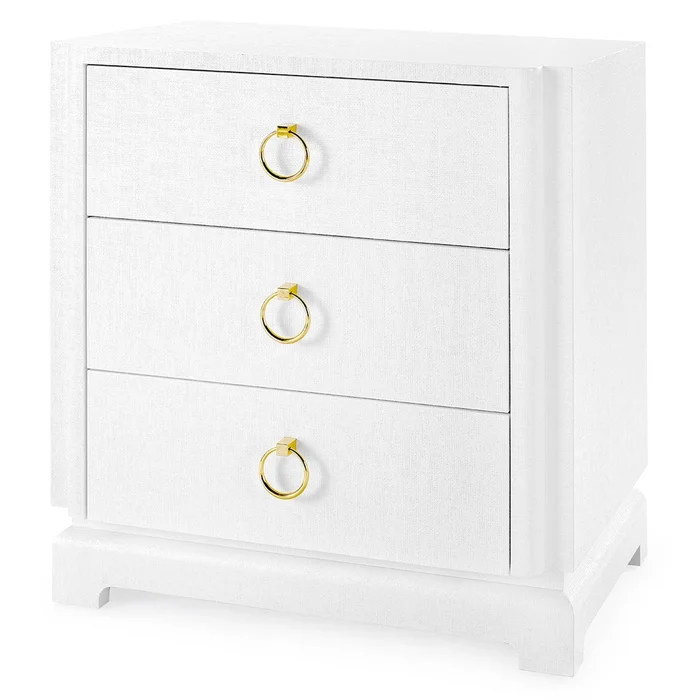 Villa & House Pavel 3-Drawer Side Table