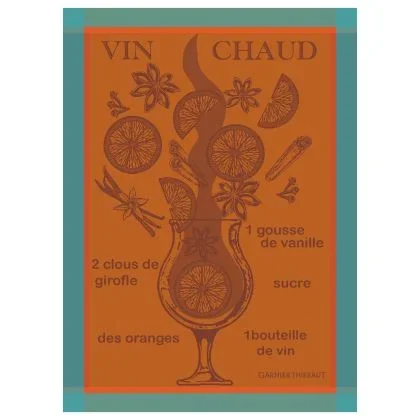 Vin Chaud Kitchen Towel by Garnier Thiebaut