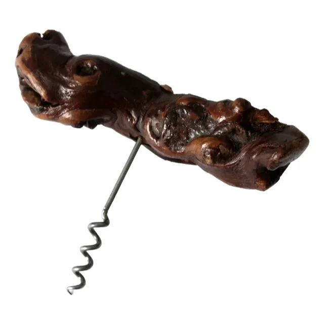 Vintage Burlwood Corkscrew
