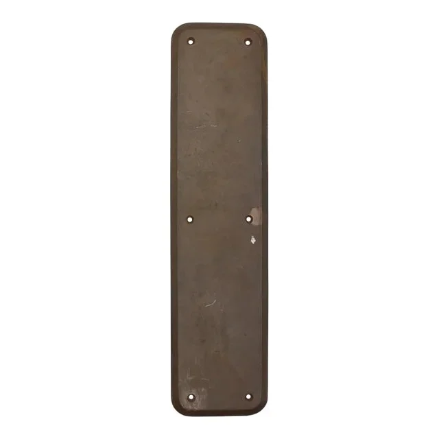 Vintage Cast Bronze Sargent Door Push Plate