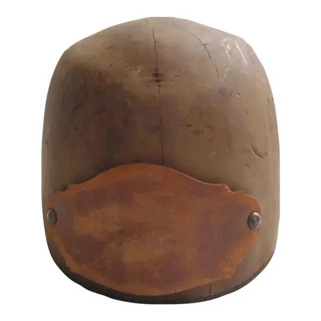 Vintage Wood Hat Mold/Form