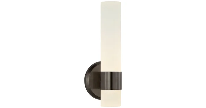 Visual Comfort Barton 2 Light 13″ Tall LED Bathroom Sconce