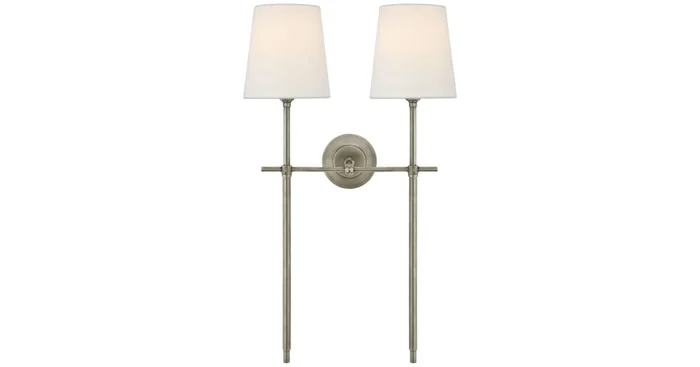 Visual Comfort Bryant 2 Light 26″ Tall Wall Sconce