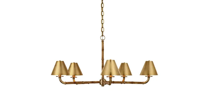 Visual Comfort Dalfern 5 Light 47″ Wide Chandelier
