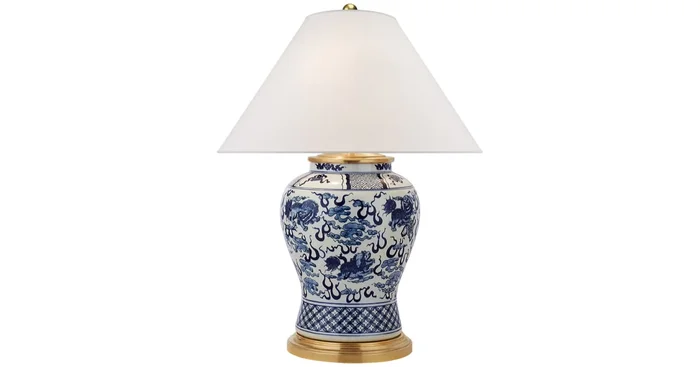 Visual Comfort Foo 2 Light 28″ Tall Accent Table Lamp