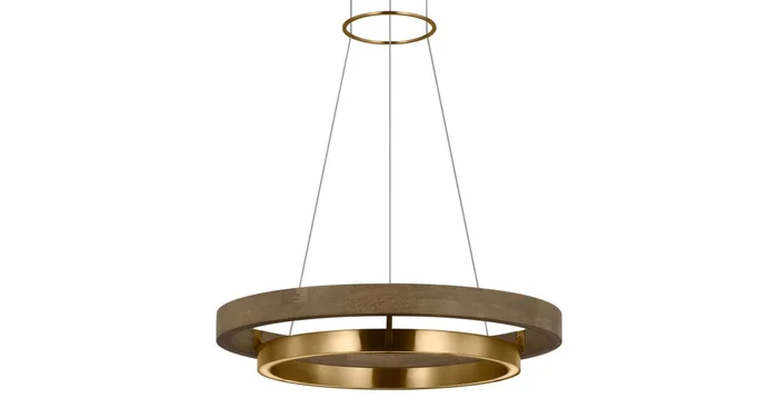 Visual Comfort Grace 24″ Wide LED Ring Chandelier