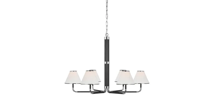 Visual Comfort Rigby 6 Light 38″ Wide Chandelier