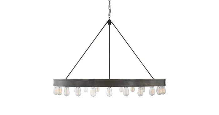 Visual Comfort Roark 24 Light 50″ Wide Ring Chandelier