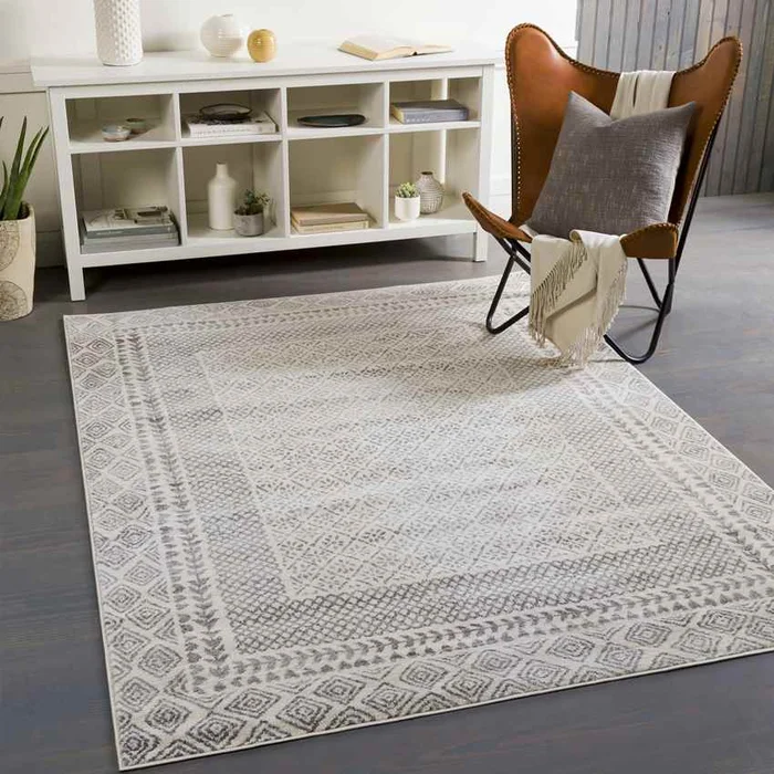 Voorst Global Light Gray Area Rug