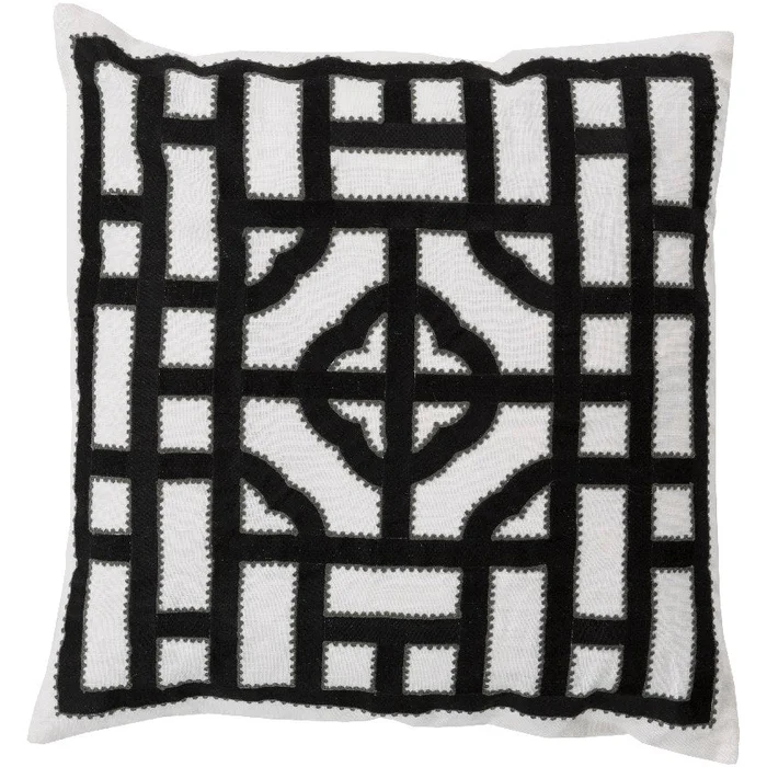 Vuilpan Black Pillow Cover