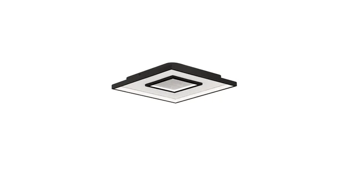 WAC Lighting Pinpoint 17″ Wide LED Flush Mount Square Ceiling Fixture / Converts to Wall Sconce – 3500K