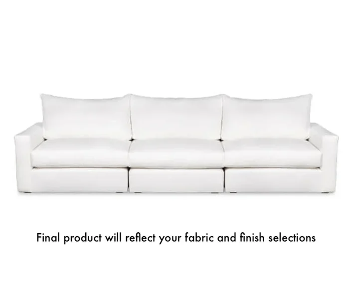 Weekend Sofa, 84″ Width, 3 Cushion