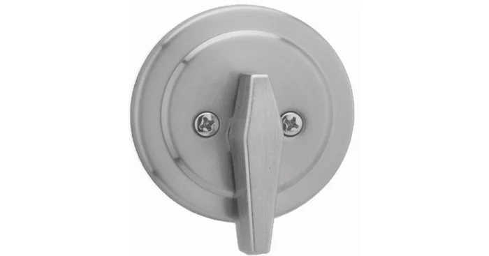 Weslock Solid Brass One Sided Interior Only Deadbolt