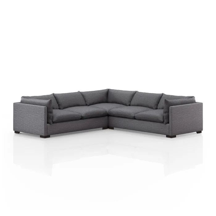 Westwood Bennett Charcoal 3-PC Sectional | shipping 6/4/2025