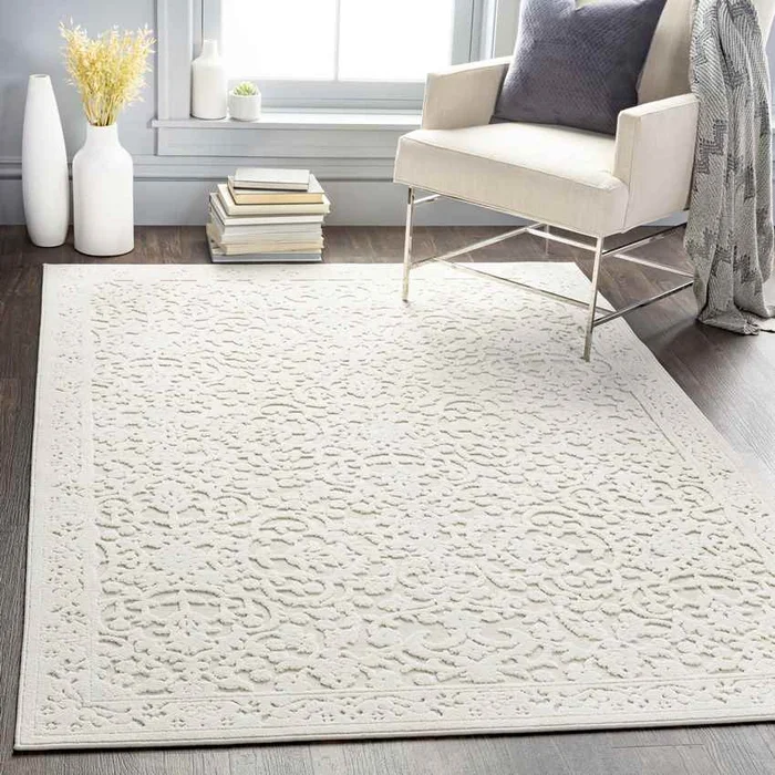Wezel Traditional Medium Gray Area Rug