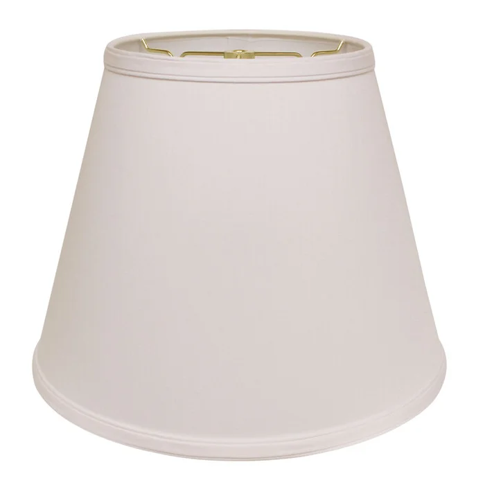 White Natural Fabric Table Lamp Shade 8x14x11 inches
