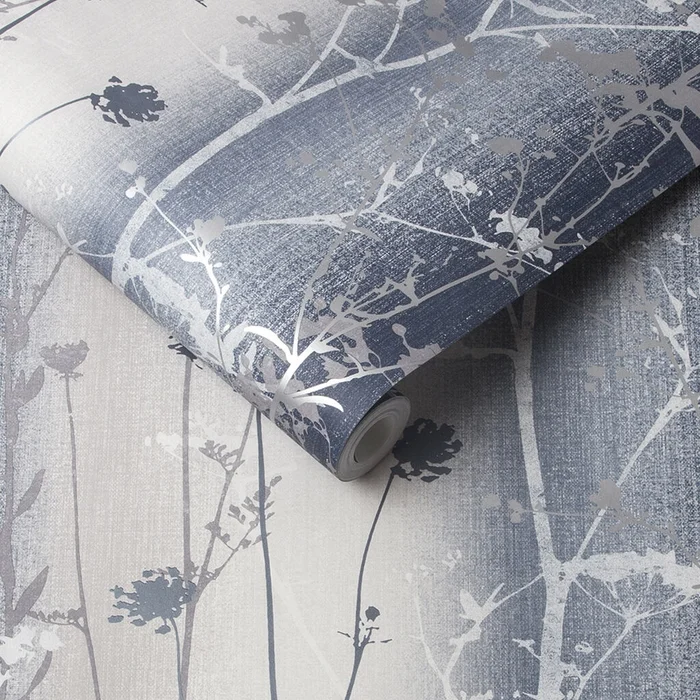 Wild Flower Wallpaper – Ink