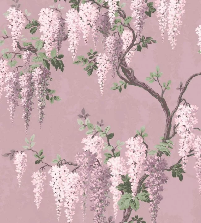 Wisteria Fabric – Deep Lavender