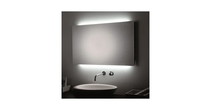 WS Bath Collections T5 31-3/16″ W x 23-3/8″ H Rectangular Frameless Bathroom Mirror with LED Lighting