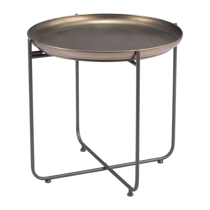 Zuo Modern – Bronson Side Table Bronze – 109596