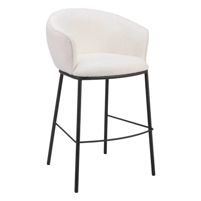 Zuo Modern – Essen Barstool Ivory – 109808
