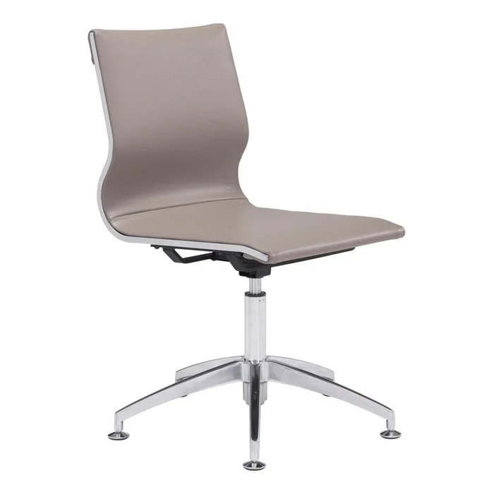 Zuo Modern – Glider Conference Chair Taupe – 100379