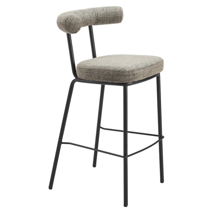 Zuo Modern – Kede Barstool Green Tweed – 110100