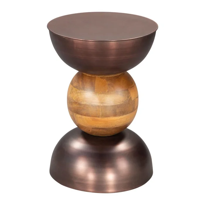 Zuo Modern – Tripoli Side Table Bronze – 109777